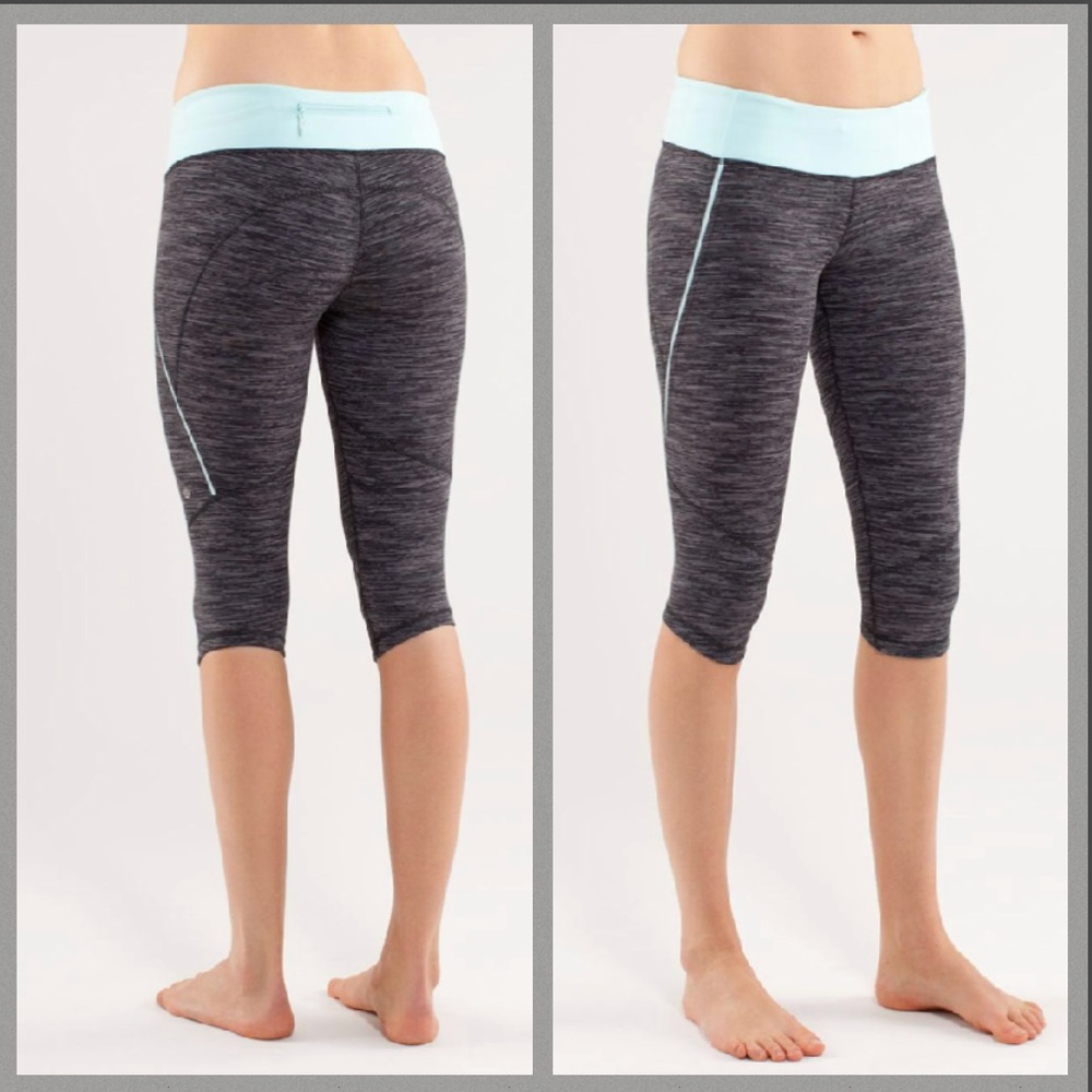 lululemon run: Excel Crop RARE